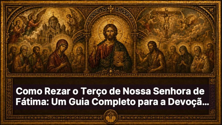 Como Rezar o Terço de Nossa Senhora de Fátima: Um Guia Completo para a Devoção Mariana