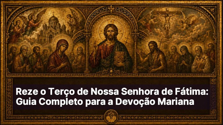 Reze o Terço de Nossa Senhora de Fátima: Guia Completo para a Devoção Mariana