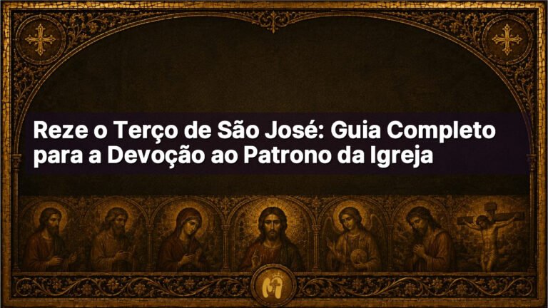 Reze o Terço de São José: Guia Completo para a Devoção ao Patrono da Igreja