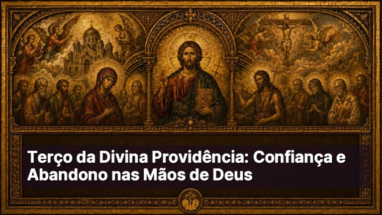 Terço da Divina Providência: Confiança e Abandono nas Mãos de Deus