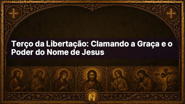 Terço da Libertação: Clamando a Graça e o Poder do Nome de Jesus
