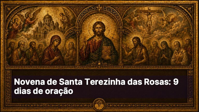 Novena de Santa Terezinha das Rosas: 9 dias de oração