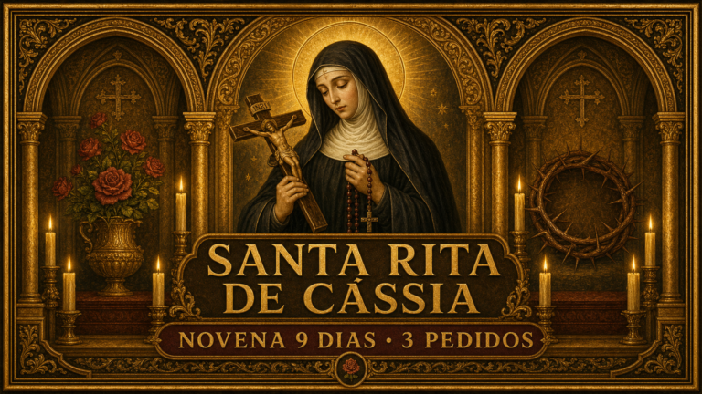 Novena de Santa Rita de C&aacute;ssia: 9 dias e 3 pedidos