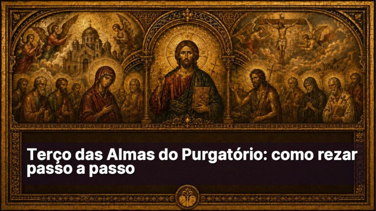 Terço das Almas do Purgatório: como rezar passo a passo